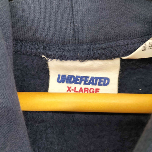 アンディフィーテッド UNDEFEATED 刺繍ジップアップパーカー メンズ JPN:XL