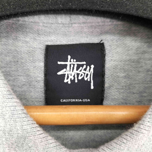 ステューシー Stussy ロゴライン 半袖ポロシャツ メンズ JPN:L
