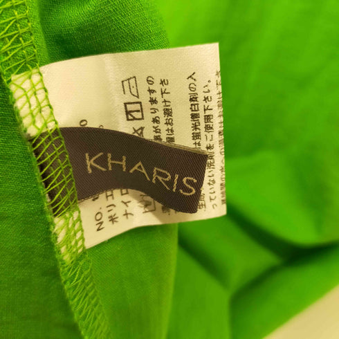 KHARIS ANGEL ノースリーブワンピース リネン地 マキシ レディース
