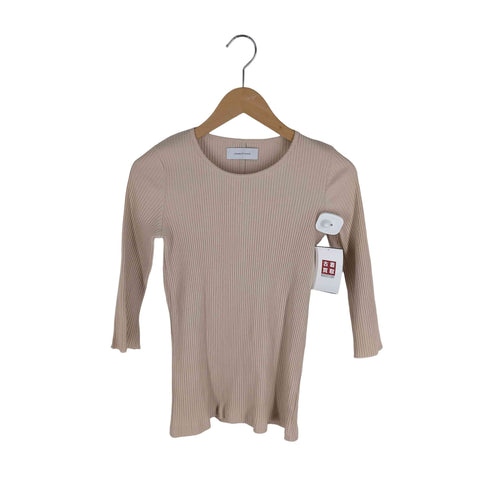 アダムエロペ Adam et Rope エルボーカットアウトTEE レディース FREE