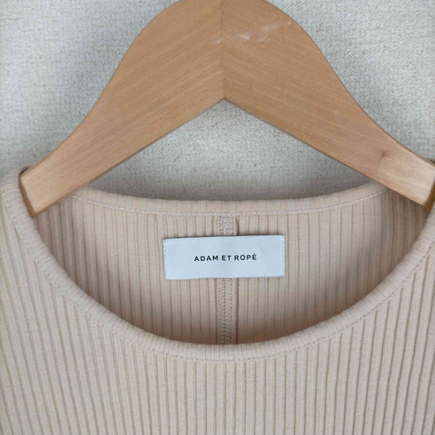 アダムエロペ Adam et Rope エルボーカットアウトTEE レディース FREE