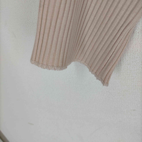 アダムエロペ Adam et Rope エルボーカットアウトTEE レディース FREE