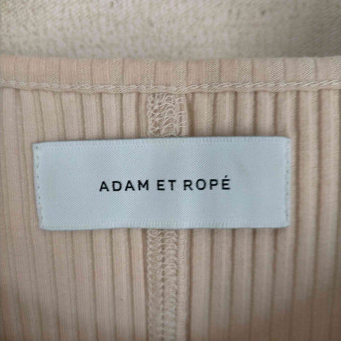 アダムエロペ Adam et Rope エルボーカットアウトTEE レディース FREE