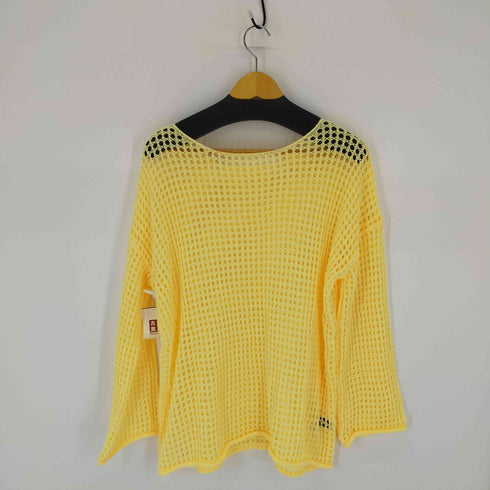 メッシュニットカットソー レディース JPN:L