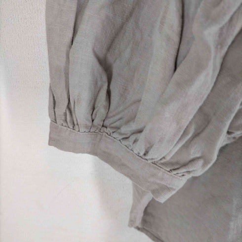 メリ meri リネン素材バルーンシャツ レディース FREE