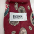 ヒューゴボス HUGO BOSS コイン柄 シルクネクタイ メンズ