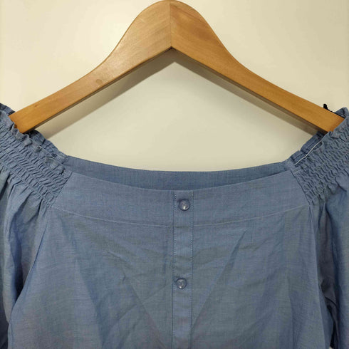 ブルーレーベルクレストブリッジ BLUE LABEL CRESTBRIDGE パフスリーブブラウス レディース 36