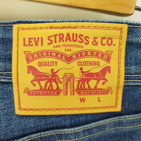 リーバイス Levis ボタン裏3012 テーパードデニムパンツ レディース w24