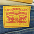 リーバイス Levis ボタン裏3012 テーパードデニムパンツ レディース w24