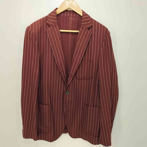 ゼロエイトサーカス 08sircus Cu/Co chalk stripe jacket Cu/Co chalk stripe shorts メンズ 3/50 2/48