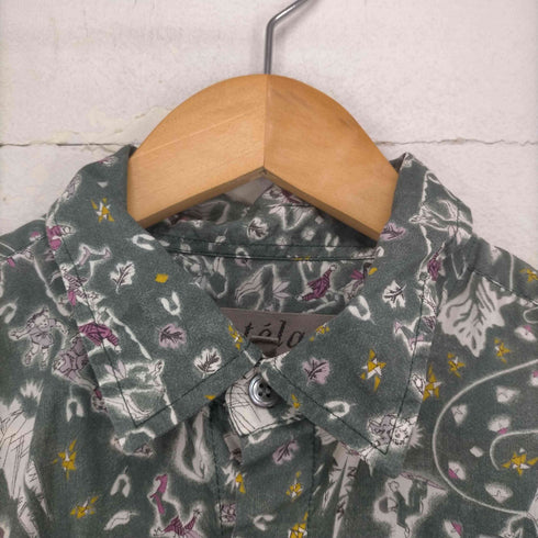 Cotelac 総柄比翼L/S シャツ メンズ JPN:M