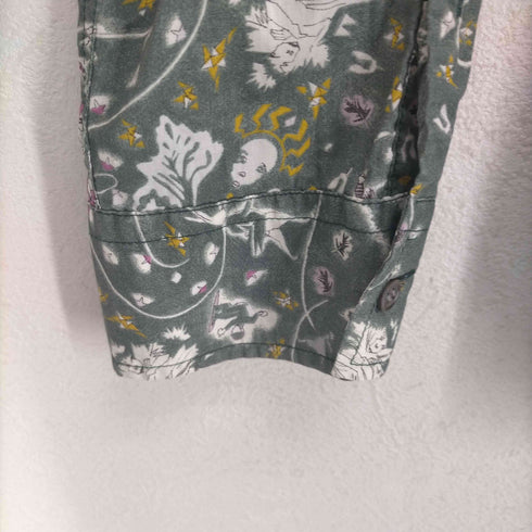 Cotelac 総柄比翼L/S シャツ メンズ JPN:M