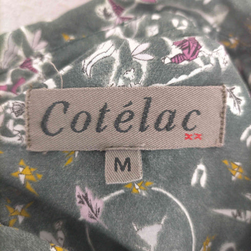 Cotelac 総柄比翼L/S シャツ メンズ JPN:M