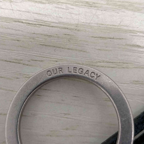 アワーレガシィー OUR LEGACY ladon black leather メンズ