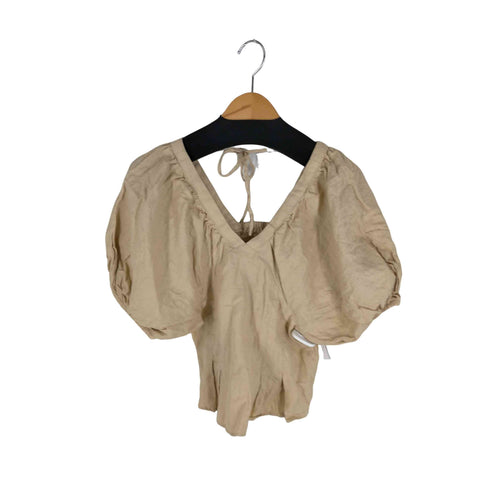 スナイデル snidel 20SS LINEN PUFF SLEEVE TOPS レディース ONE SIZE