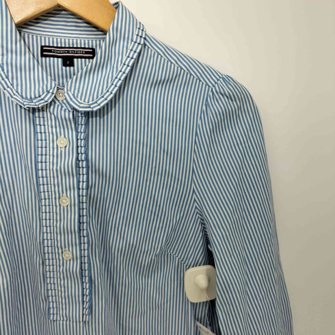トミーヒルフィガー TOMMY HILFIGER コットンシャツドレス レディース 2
