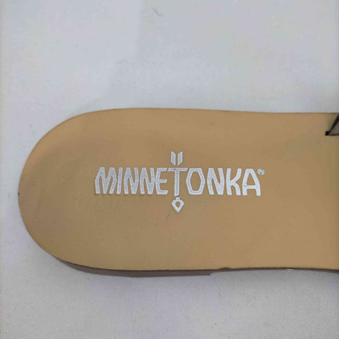 ミネトンカ Minnetonka ADA本革スライドサンダル レディース 6