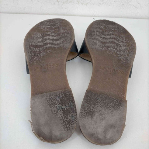 ミネトンカ Minnetonka ADA本革スライドサンダル レディース 6