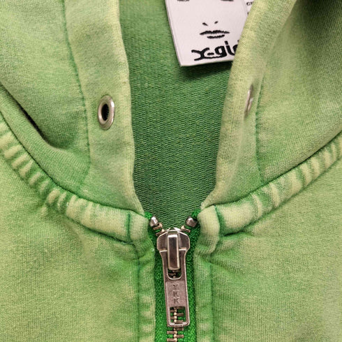エックスガール X-girl COMPACT ZIP UP HOODIE レディース JPN:S