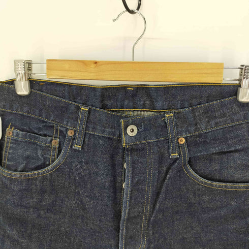 リーバイス Levis 90S 702 XX 濃紺 ビッグE シンチバッグ 並行ステッチ 隠しリベット セルヴィッチ デニム パンツ 濃紺 メンズ W32 L34