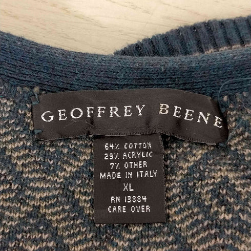 ジェフリービーン GEOFFREY BEENE イタリア製 Vネックニット メンズ JPN:XL