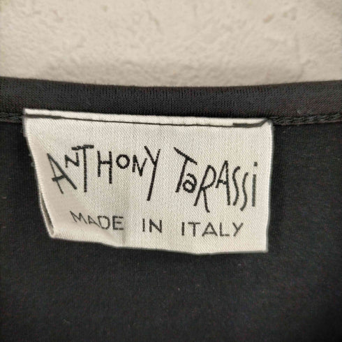 ANTHONY TARASSI 90-00s MADE IN ITALY コットンポリ ストレッチTシャツ メンズ