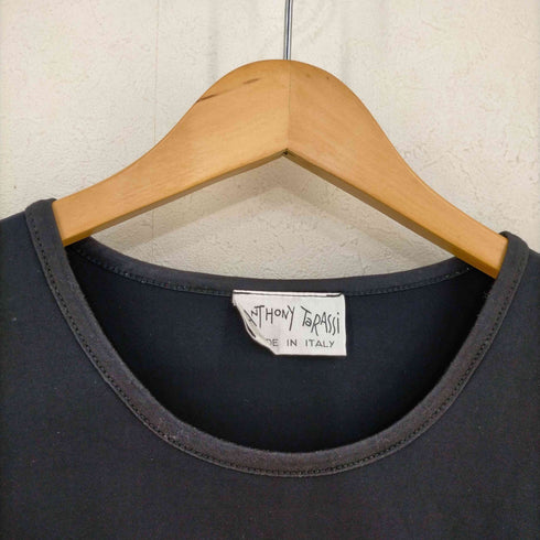 ANTHONY TARASSI 90-00s MADE IN ITALY コットンポリ ストレッチTシャツ メンズ