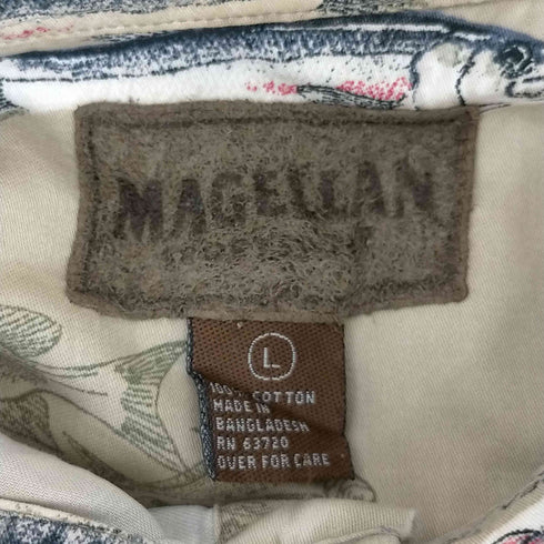 magellan お魚柄 fish shirt ボタンダウン メンズ