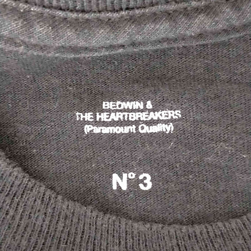 ベドウィンアンドザハートブレイカーズ BEDWIN&THE HEARTBREAKERS プリントクルーネックTシャツ メンズ