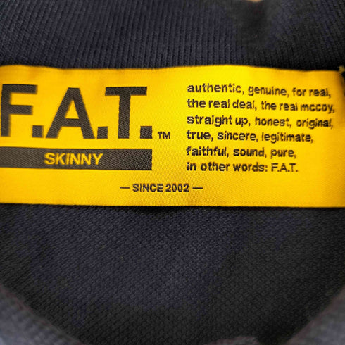 エフエーティー FAT SKINNY BIGBEE ポロシャツ メンズ SKINNY