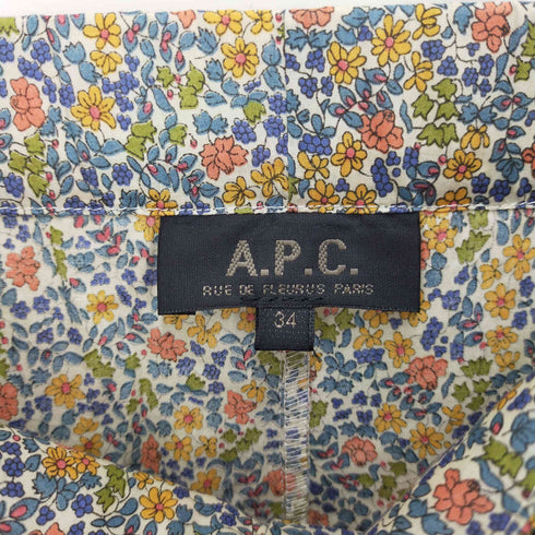 アーペーセー A.P.C. フラワープリント オールインワン レディース 34