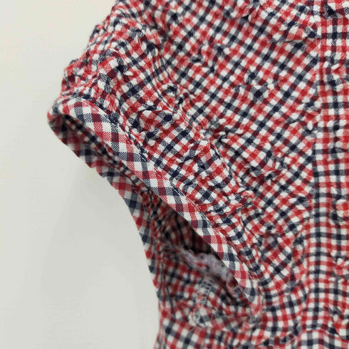コントワーデコトニエ COMPTOIR DES COTONNIERS チェック ノースリーブ ブラウス レディース FR:36