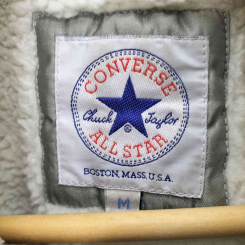 コンバース CONVERSE 韓国製 裏地ボア ロゴ刺繍 ベンチ コート メンズ import:M