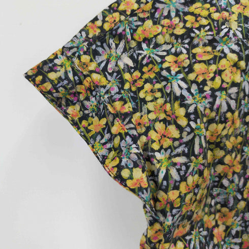 マッキントッシュフィロソフィー MACKINTOSH PHILOSOPHY フラワープリント ノースリーブブラウス レディース FR:36