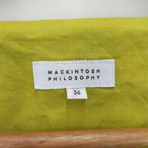 マッキントッシュフィロソフィー MACKINTOSH PHILOSOPHY フラワープリント ノースリーブブラウス レディース FR:36