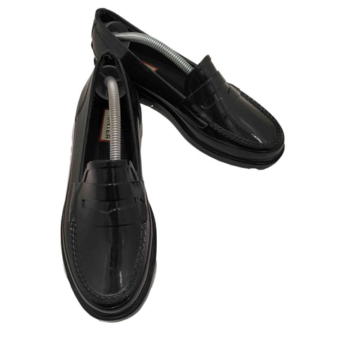 ハンター HUNTER ORIGINAL PENNY LOAFER リファインド グロス ペニー ローファー 防水ローファー レディース UK5