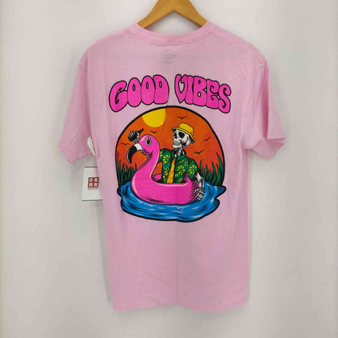 CALL YOUR MOTHER GOOD VIBES 両面プリント Tシャツ メンズ import:M