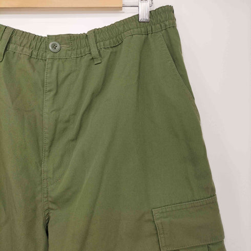 ジーユー GU バルーンワイドカーゴパンツ ミリタリーカーキ メンズ XL
