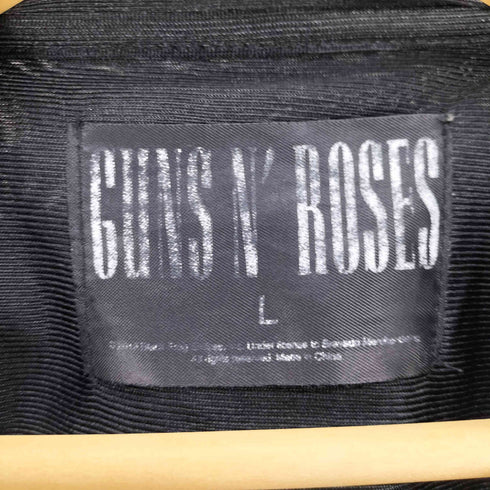 ガンズアンドローゼズ GUNS N ROSES ロゴワッペン ゲーム シャツ メンズ import:L