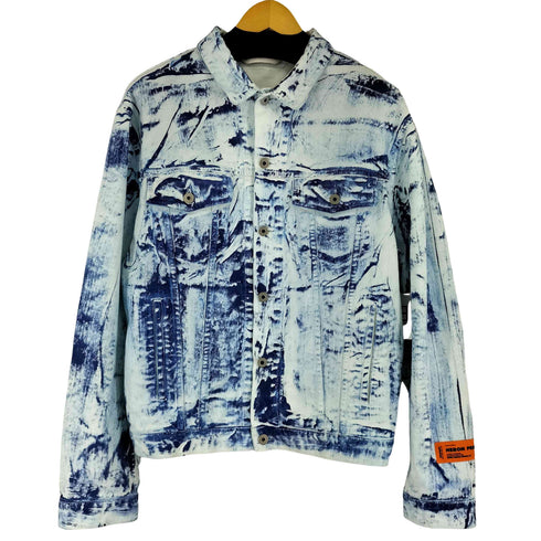 ヘロン プレストン HERON PRESTON CTNMB プリントデニムジャケット メンズ JPN:XL