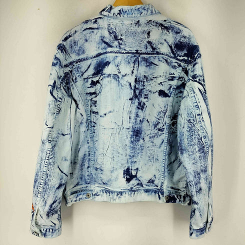 ヘロン プレストン HERON PRESTON CTNMB プリントデニムジャケット メンズ JPN:XL