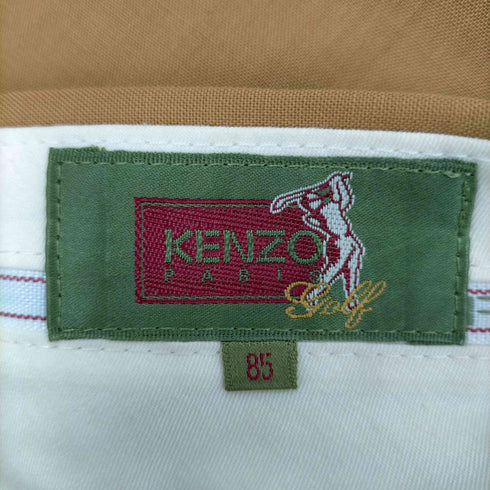 ケンゾーゴルフ KENZO GOLF ウール2タックスラックス メンズ 85