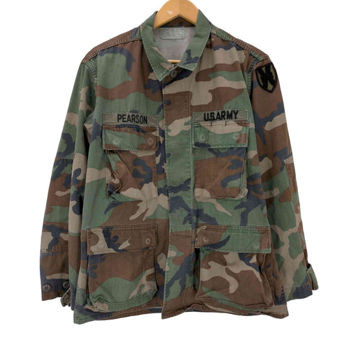 ユーエスアーミー U.S. ARMY ウッドランカモ M-65 BDU フィールドジャケット メンズ