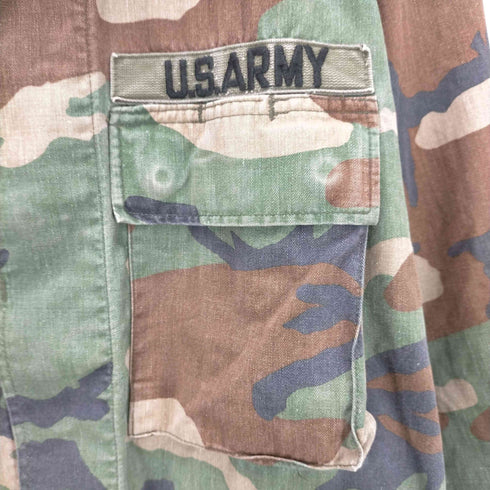 ユーエスアーミー U.S. ARMY ウッドランカモ M-65 BDU フィールドジャケット メンズ
