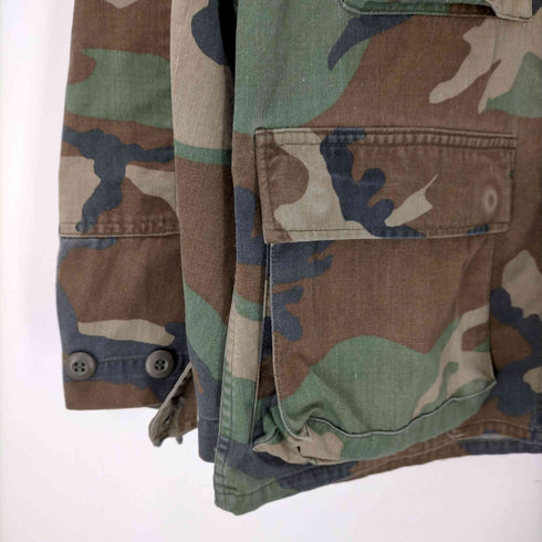 ユーエスアーミー U.S. ARMY ウッドランカモ M-65 BDU フィールドジャケット メンズ