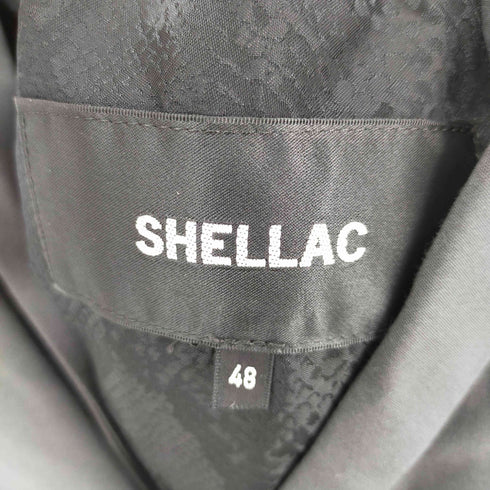 シェラック SHELLAC 裏地総柄2Bテーラードジャケット ミドルコート メンズ JPN:48