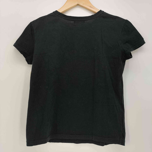 バーバリーブルーレーベル BURBERRY BLUE LABEL 胸ロゴ刺繍 クルーネックTシャツ レディース JPN:M