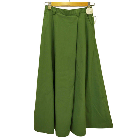 ユナイテッドアローズグリーンレーベルリラクシング UNITED ARROWS green label relaxing ベトナム製 チノフレアスカート レディース FR:36