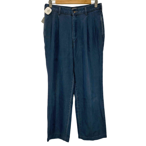 ラングラー Wrangler インディゴ染め2タックスラックス メンズ W33