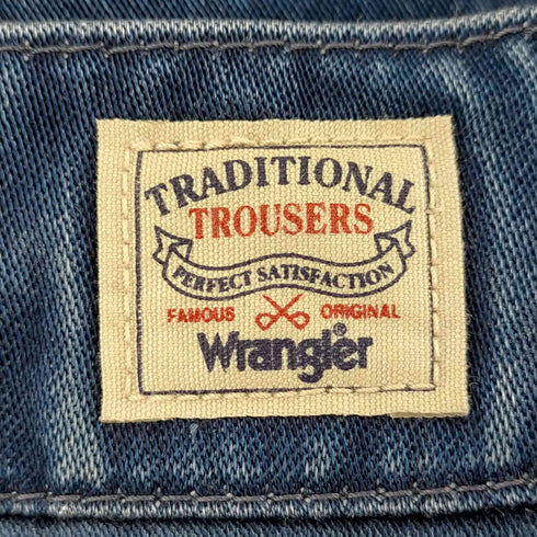 ラングラー Wrangler インディゴ染め2タックスラックス メンズ W33